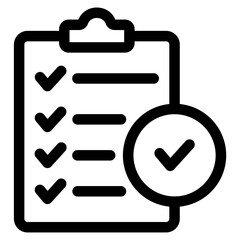 Task List Icon Element For Design