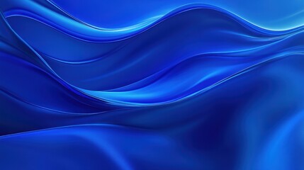 Fototapeta premium Abstract Blue Waves