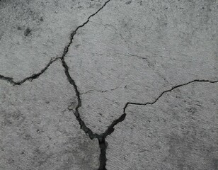 Obraz premium cracked concrete wall