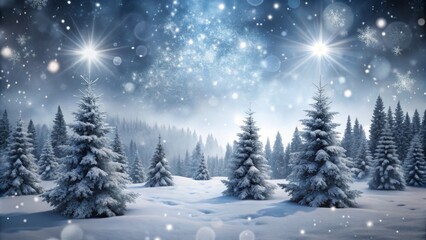 Fototapeta premium Captivating gray winter wonderland abstract background perfect for Christmas animations and holiday-themed projects,