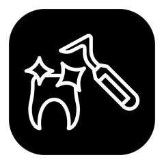 Dental Cleaning Vector Icons