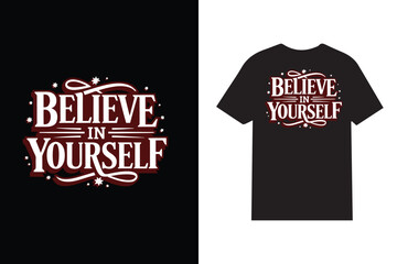 motivational typography t-shirt design ideas