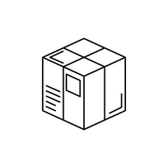 Cargo package icon, large package, Delivery Service