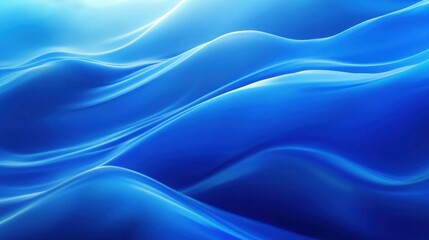 Obraz premium Abstract Blue Wave Background