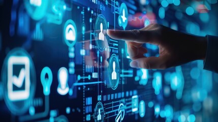 Human Resources Management, Digital Technology Interface