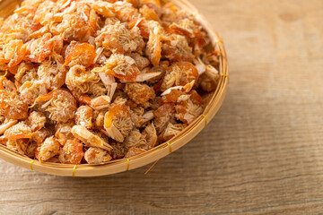 dried shrimps or dried salted prawn