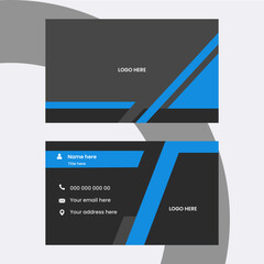 Business card design template, Clean professional business card template, visiting card, business card template,