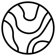 Planet Geography Icon