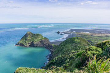 view of the coast of the island of island