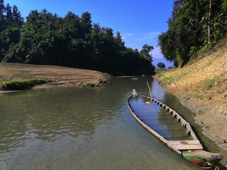 river in the countryside