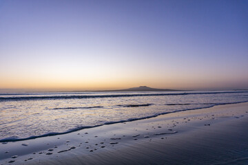 sunrise on the beack