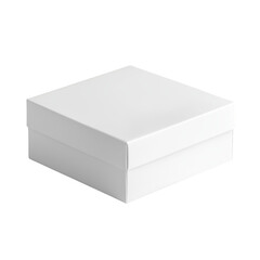 Blank White Gift Box: A simple yet elegant white gift box, ready to be filled with your special gift. Perfect for showcasing your product or creating a clean and minimalist design. 