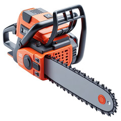 Fototapeta premium Chainsaw isolated on transparent background
