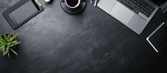 Minimalist Flat Lay of a Modern Workspace