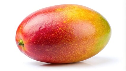Fresh juicy mango on white background
