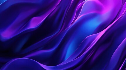 Obraz premium Abstract Purple and Blue Fabric