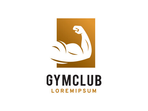 Gym logo symbol or icon template