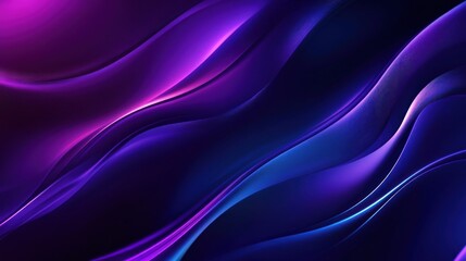 Fototapeta premium Abstract Purple and Blue Swirls
