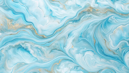 Obraz premium abstracts Powder blue marble texture background