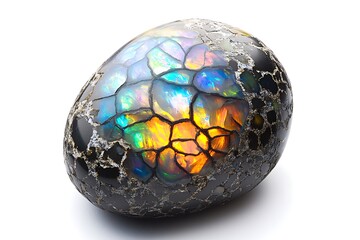 crystal gemstone mineral 3D background HD 3D rendering