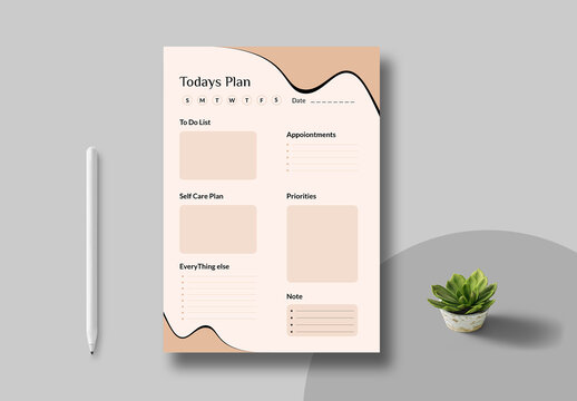 Todays Planner Layout