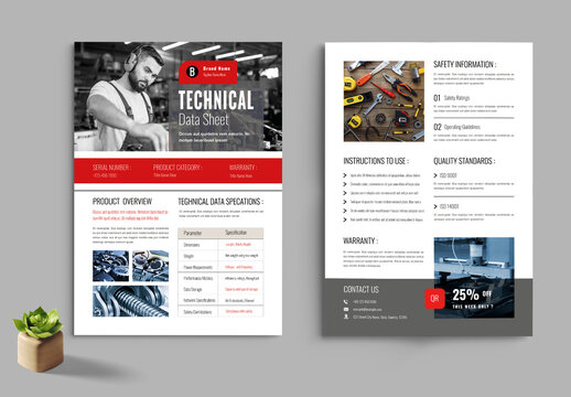 Technical Data Sheet Template