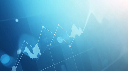 上昇傾向のビジネスグラフ