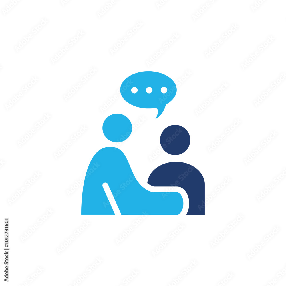 Aufkleber video call colored icon vector design good for web or mobile app