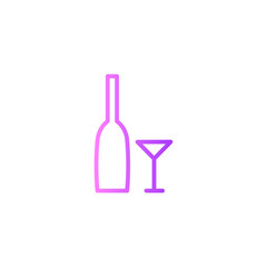wine gradient icon