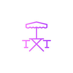 table gradient icon
