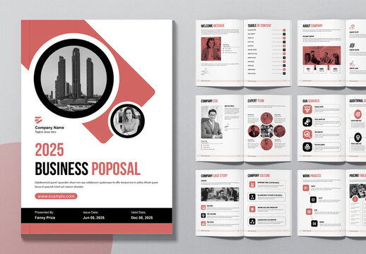 Business Proposal Design Layout