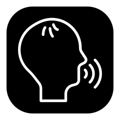 Voice Control Vector Icons