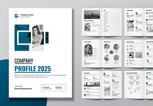 Company Profile Template Layout
