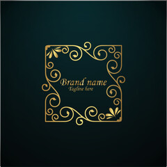 Web initial creative  luxury band name logo design . monogram logo latter design, band name logo deesign