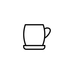 coffee cup line icon