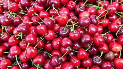 cherries on the market
