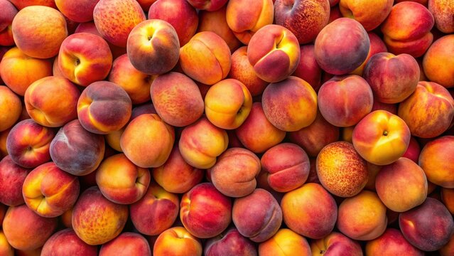 background with peaches 