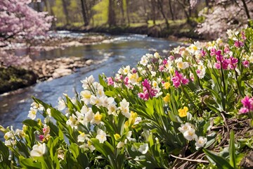 spring in the park