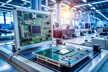 Fototapeta premium Explore the Versatility of Wima 8 in Modern Technology and Design for Enhanced Performance and Innovation in