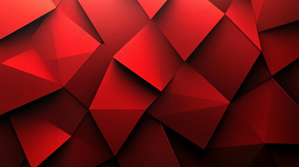 geometric background featuring overlapping red triangles, creating a dynamic interplay of shapes and colors. This design symbolizes energy, creativity, and modern aesthetics