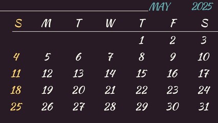 calendar2025