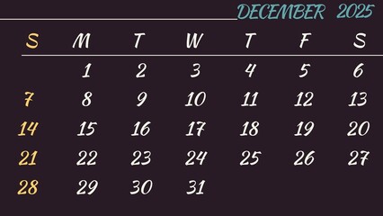 calendar2025