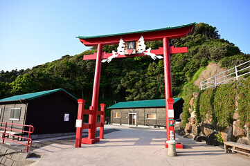 元乃隅神社の鳥居