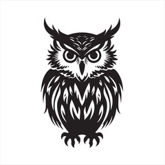 owl on whit, eowl, bird, cartoon, animal, vector, illustration, cute, nature, art, design, character, brown, drawing, wing, beak, feather, night, eyes, wild, fun, wise, wildlife, funny, branch, icon