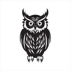 owl vector illustration