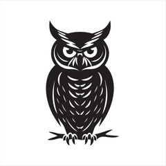 owl vector illustration