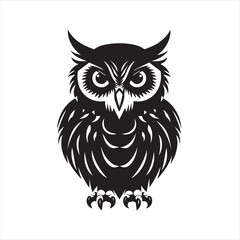 owl vector illustration