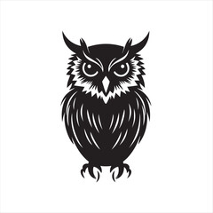 owl vector illustration