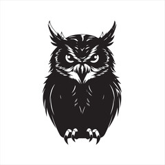 owl vector illustration