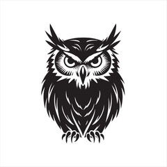 Obraz premium owl vector illustration